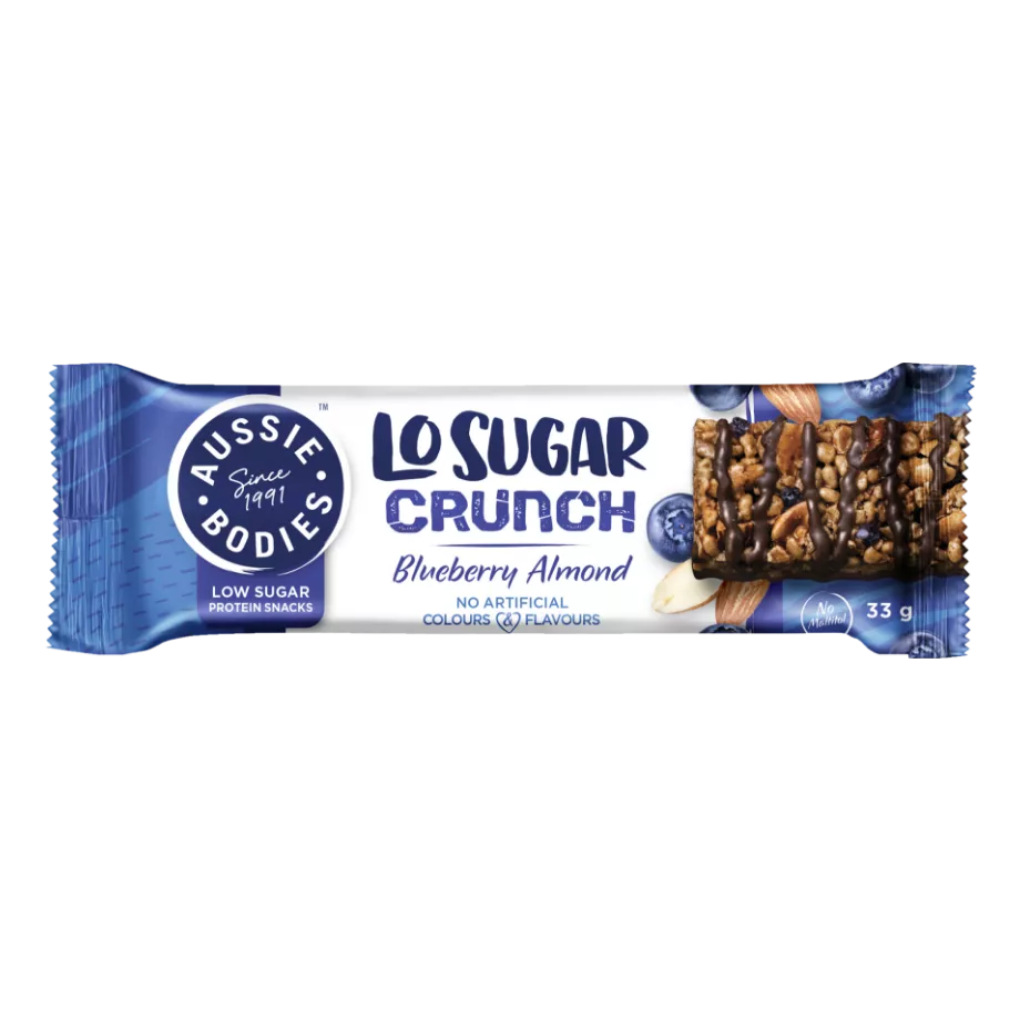 Lo Sugar Crunch Blueberry Almond 33g